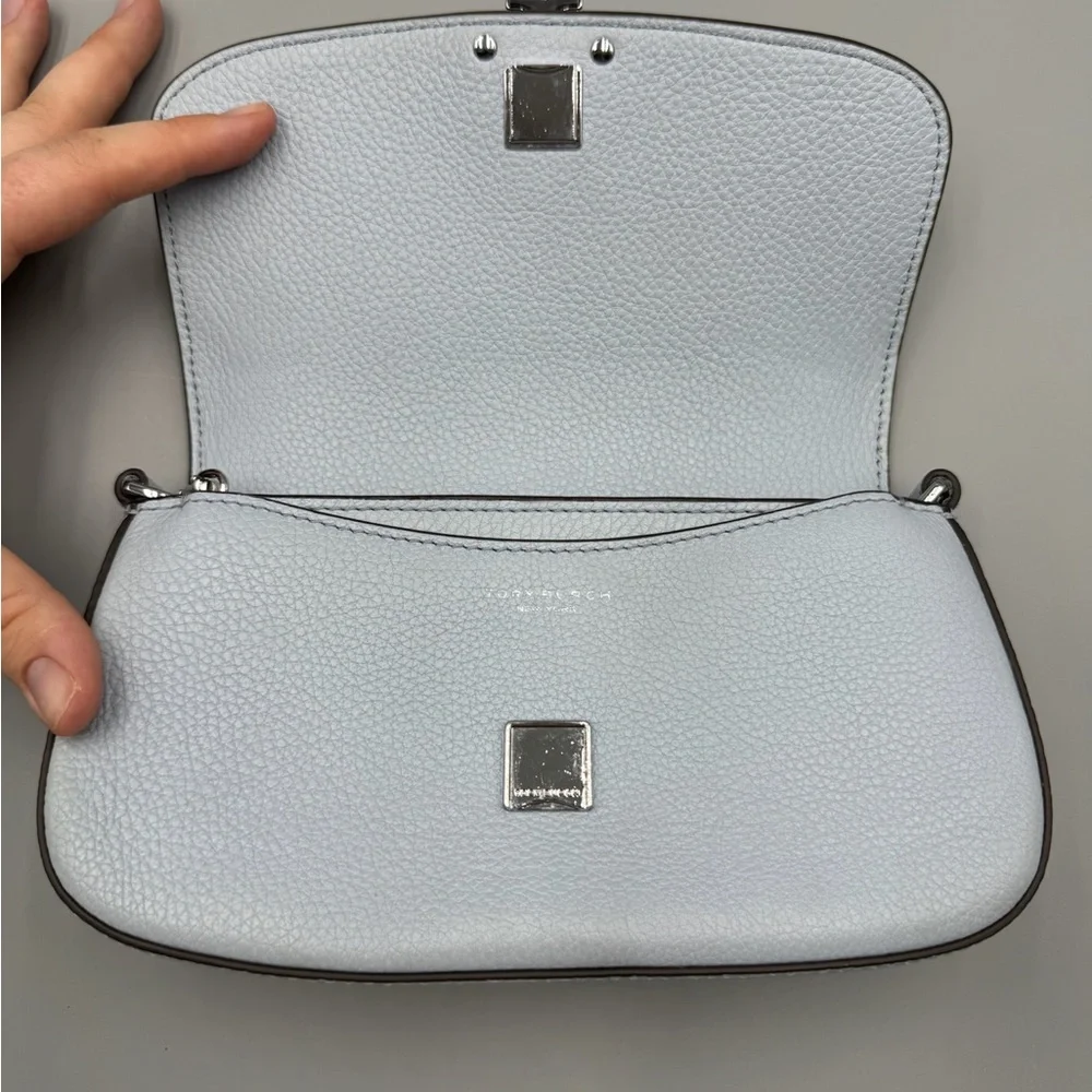 Tory Burch Light Blue Crossbody - Picture 12 of 14